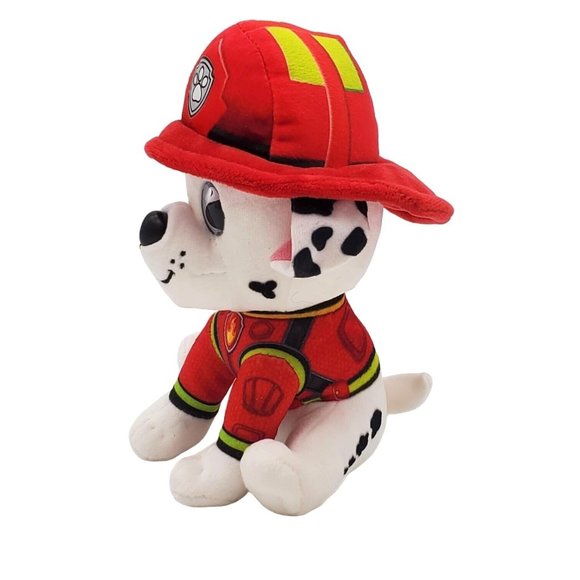 Nickelodeon Paw Patrol The Movie 8" Plush-Marshall Dalmatian Fire Department Dog - Picture 2 of 4